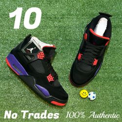 Size 10 1 OF 1 Air Jordan 4 Retro NRG “Raptors Drake OVO signature” 🦉