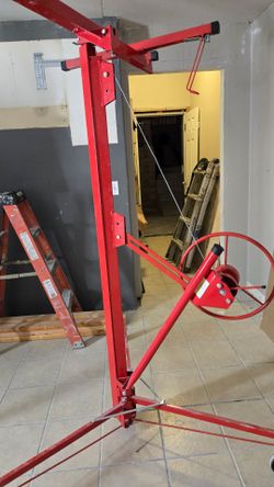 Dry wall manual lift
