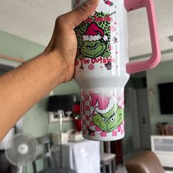 Grinch Tumbler 40 Oz