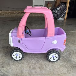 Girls Toddler Push Car 
