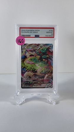 PSA 10 Snorlax VMAX #142 (SWSH 2020)
