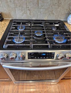 Samsung gas stove range