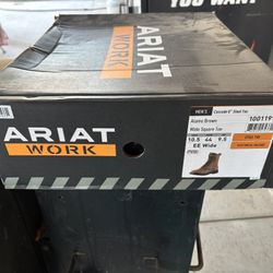Brand New Arita Steal Toe Boot Size 10.5