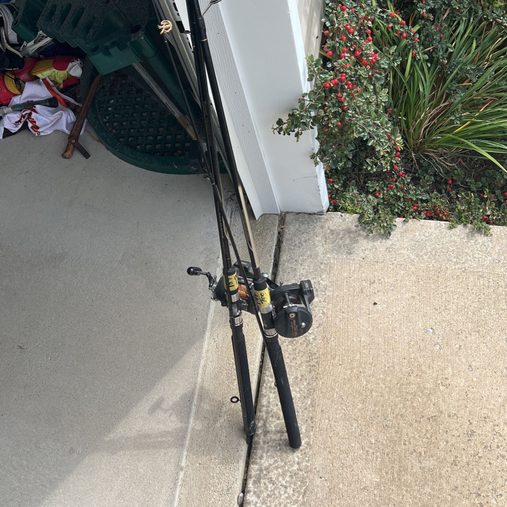  Two Daiwa Rods And Reels