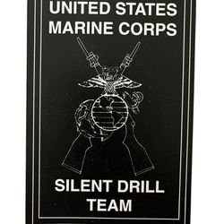 United States Marine Corp Silent Drill Team Sticker