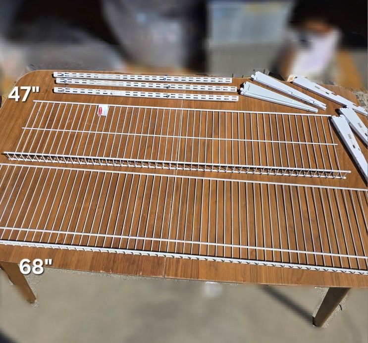 Free White Wire Shelf Free