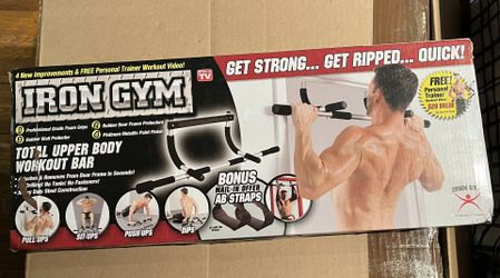 Iron Gym Total Upper Body Workout Bar
