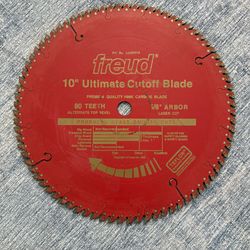 Freud LU85R010 10 in. Ultimate Cut-Off Blade