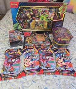 Pokemon cards Mega Zygarde EX Premium Collection, Chaos Rising Mega Evolution, Mega Gengar ex Moonlit tin