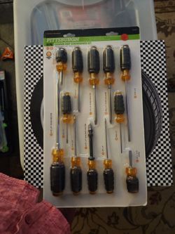 12 pc Cushion Grip Screwdrivers