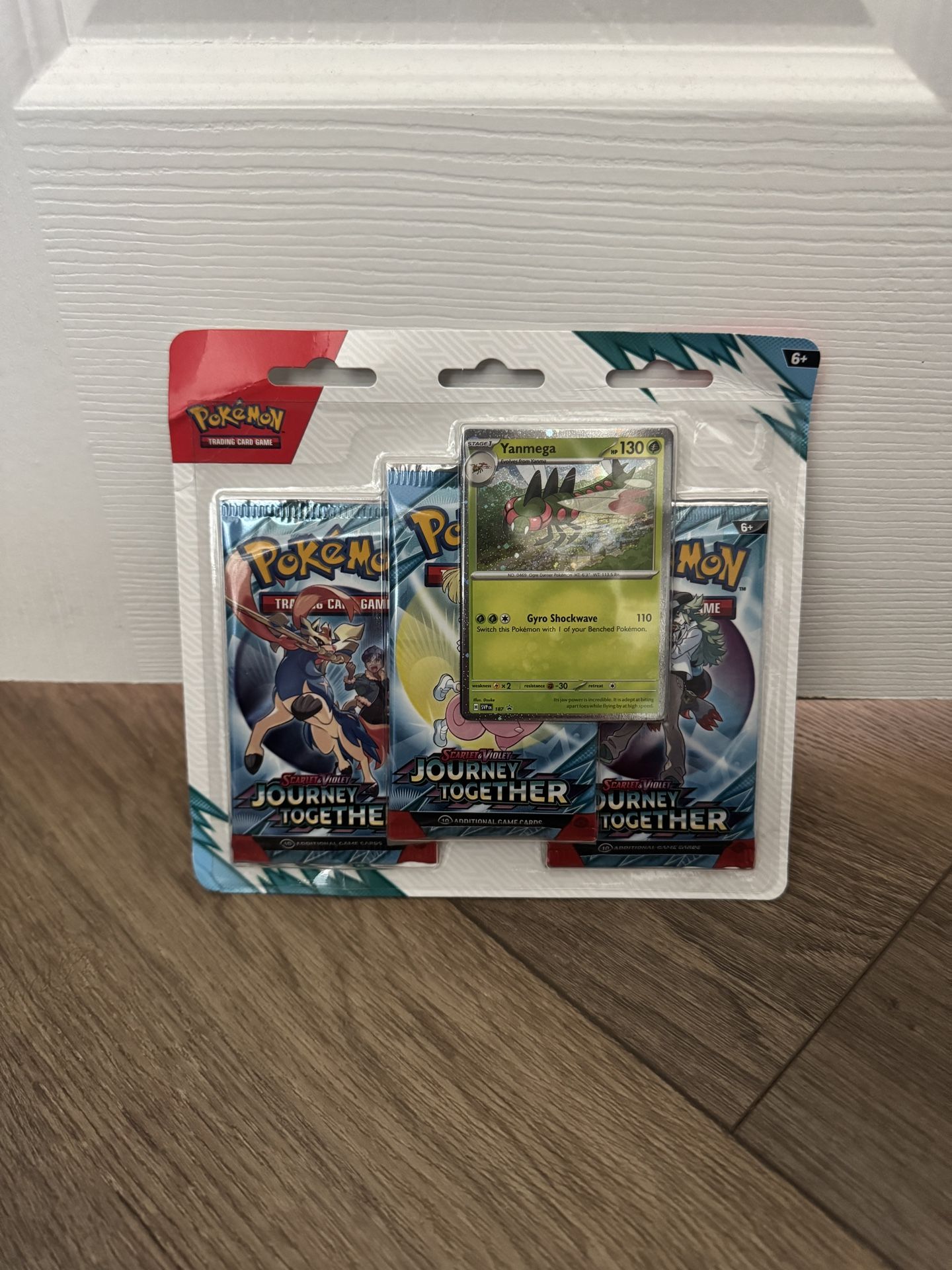 JOURNEY TOGETHER 3 PACK BLISTER (Yanmega)