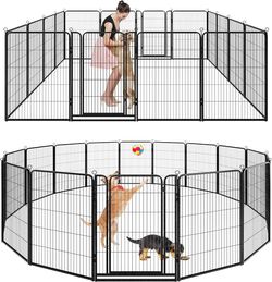 Kfvigoho 47”Dog Playpen Outdoor 16Panels