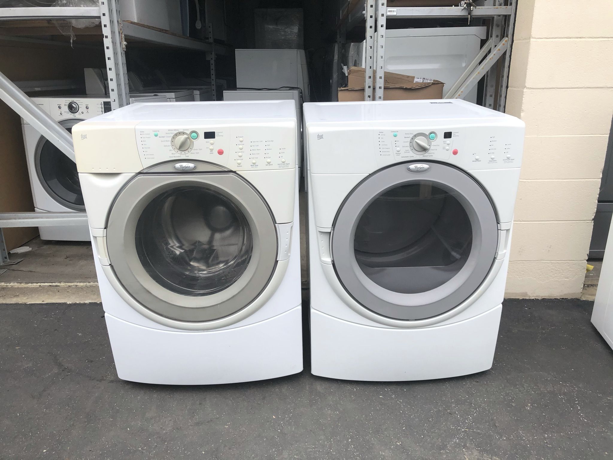 Whirlpool Washer And Gas Dryer