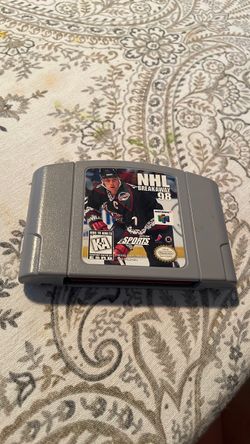 NHL Breakaway 98 Nintendo 64 Cartridge