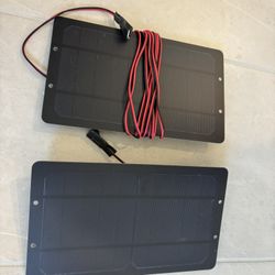 Portable solar panels for electronic devices and cell phone charging