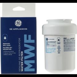 GE MWF Refrigerator Water Filter | Certified to Reduce Lead, Sulfur, and 50+ Oth