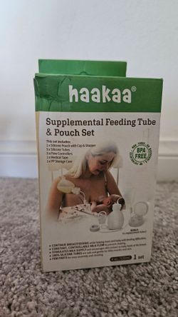 Haakaa Supplemental Feeding Tube & Pouch Set