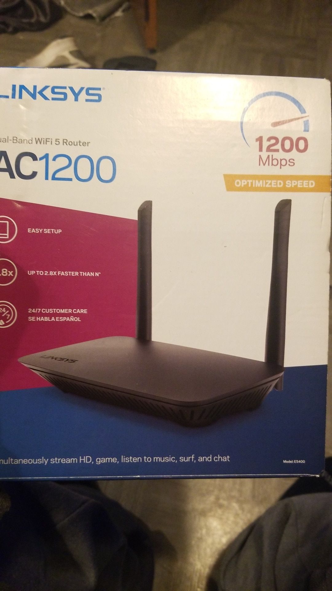 BRAND NEW linksys AC1200