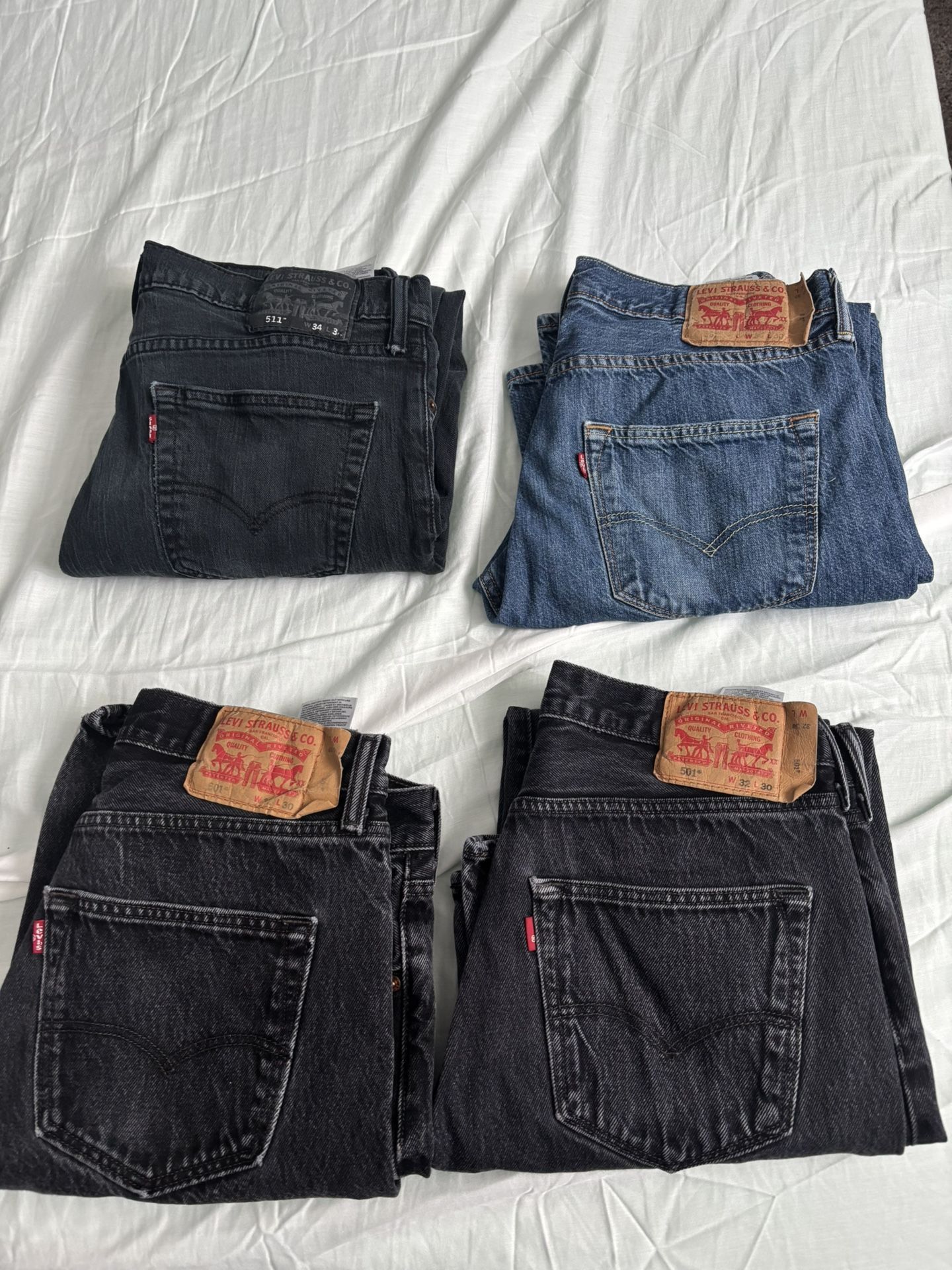 Levi 501 and Levi 511