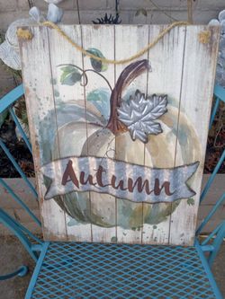 AUTUMN PUMPKIN HANGING DECOR
