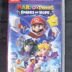 New Nintendo Switch Mario + Rabbids Sparks of Hope Cosmic Edition game