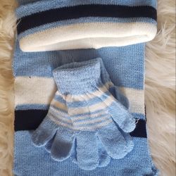 SCARF, MITTENS AND HAT FOR BOYS 👦 