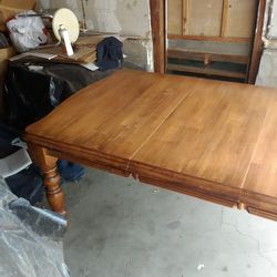 Solid Maple dining table