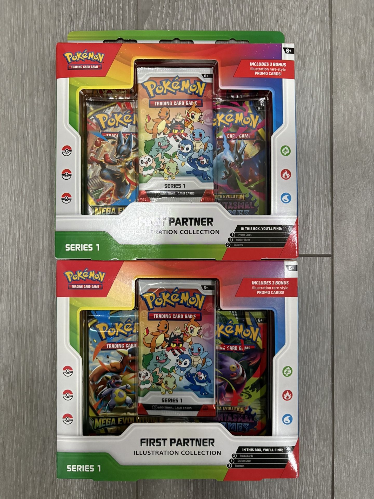 Pokemon First Partner Illustration Collection Series 1