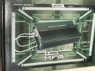 NEW AMP DEF-MFA-5 MACHETE 5 CHANNEL