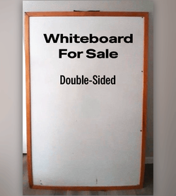 6 ft x 4 ft Double-Sided Whiteboard | $20 OBO | MUST GO ASAP