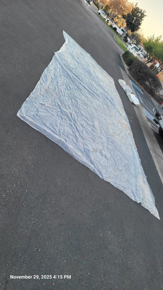 Plastic Sheet 10 Ft X 25ft  ( $7 Each)