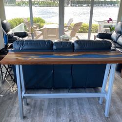 Entryway Table, Console Tables, Live Edge Slabs ~ Please Read Description!