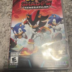 Nintendo switch game sonic shadow generation