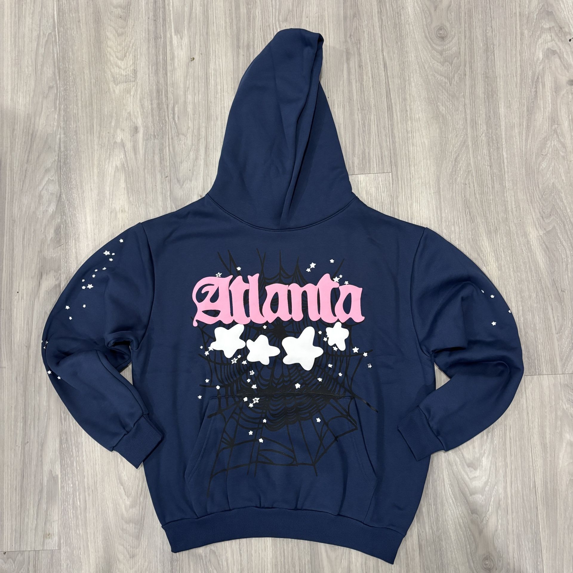 “Navy” Atlanta Sp5der Hoodie