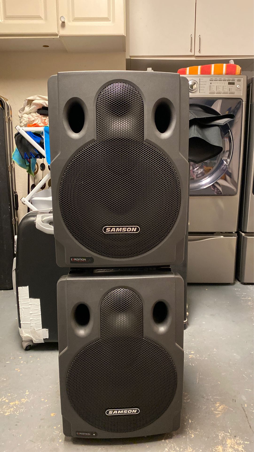Samson expedition express 2 cabinets voice