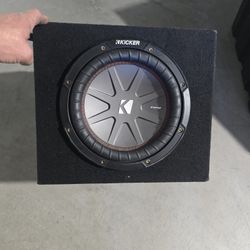 10" Kicker CompR Sub In Box.