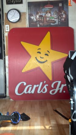 Old Carls Jr Sign