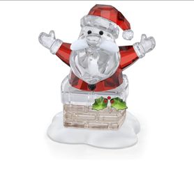 Swarovski Crystal HOLIDAY CHEERS Santa Claus