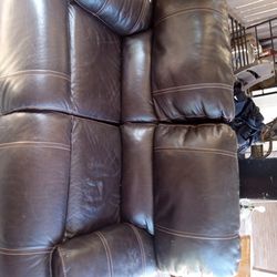 Leather Recliner 