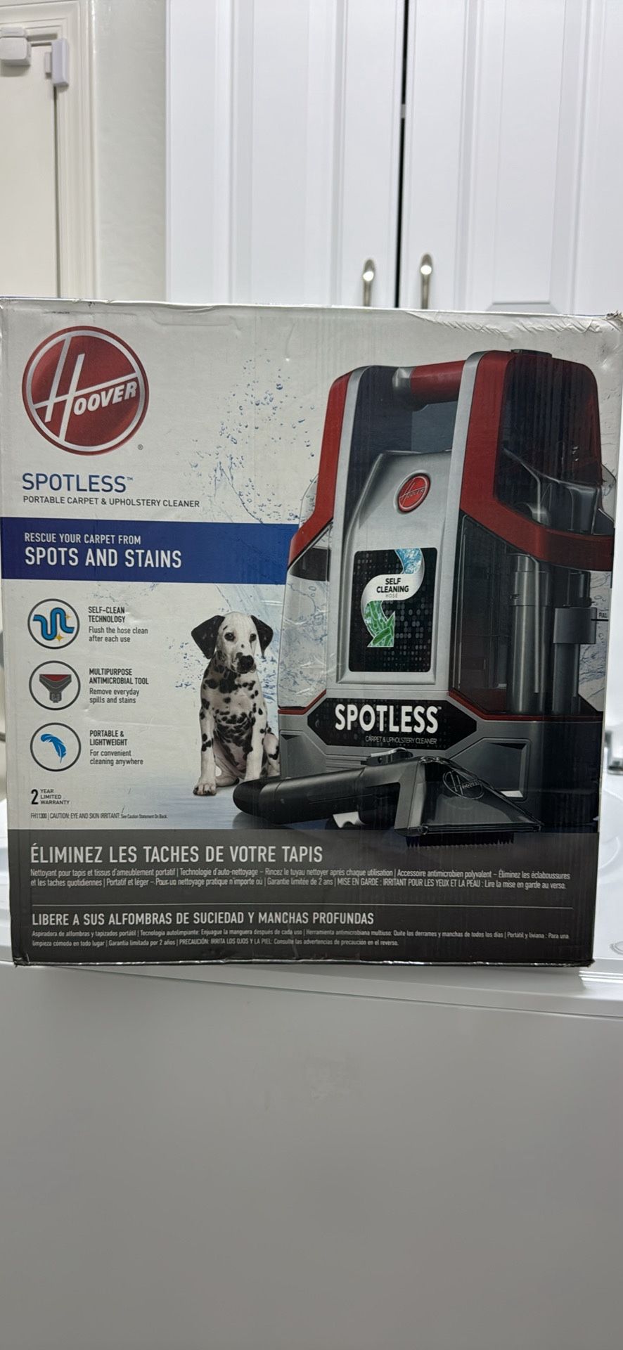 Hoover Spotless Portable Carpet Cleaner