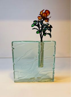 Stunning art sculpture/vase by artist Stephen Schlanser