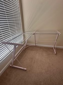 L-shaped table
