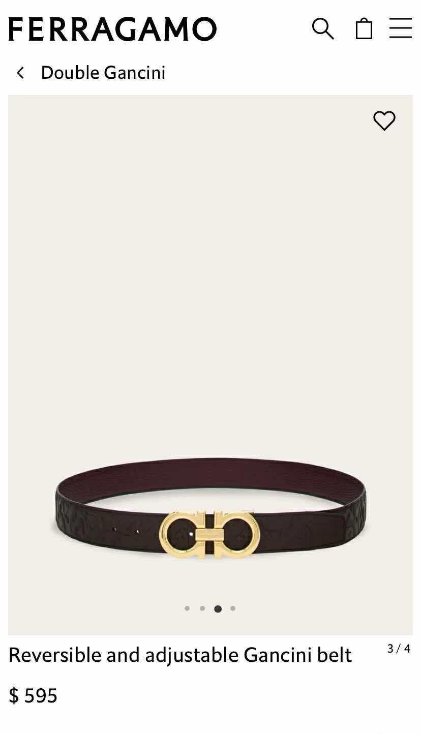 Salvatore Ferragamo Belt 
