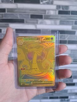 Gold charizard phantasmal flames pokemon
