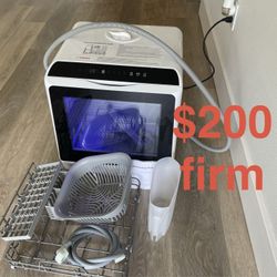 $200/firm -Euhomy Countertop Dishwasher 
