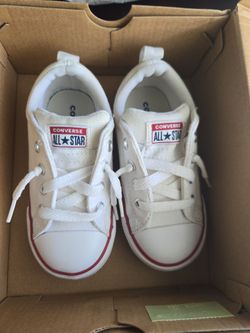 Converse Trainers Kids White 8C