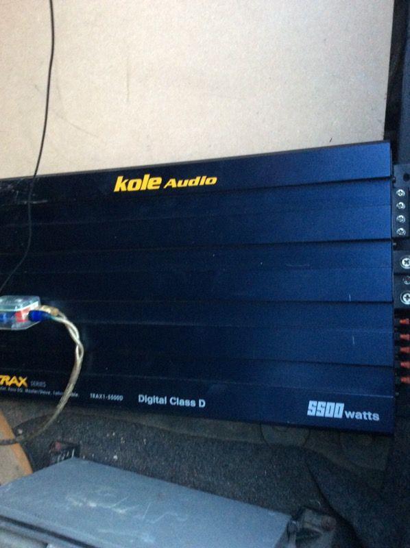 Kole Amp Class D 5500 Watts