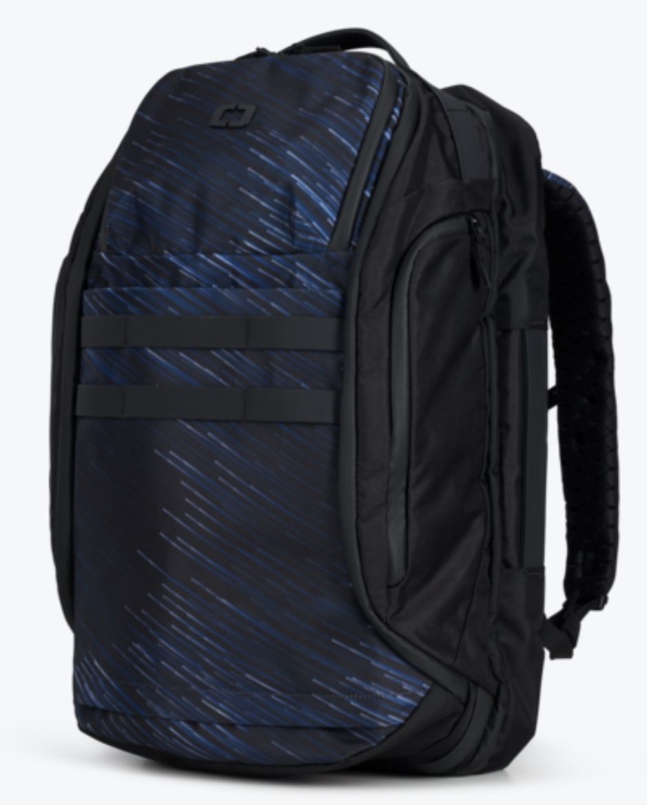 OGIO PACE PRO LE MAX TRAVEL DUFFEL PACK STAR TRAILS BLUE BLACK