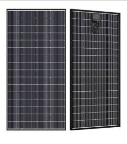 300W Bifacial Solar Panel, N-Type 16BB Monocrystalline Solar Panel, 25% High Efficiency, IP65 Waterproof, for RV Home Boat Marine Off-Grid Solar Syste