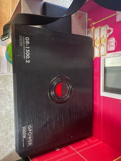 Gravity 1200 x 2 amplifier